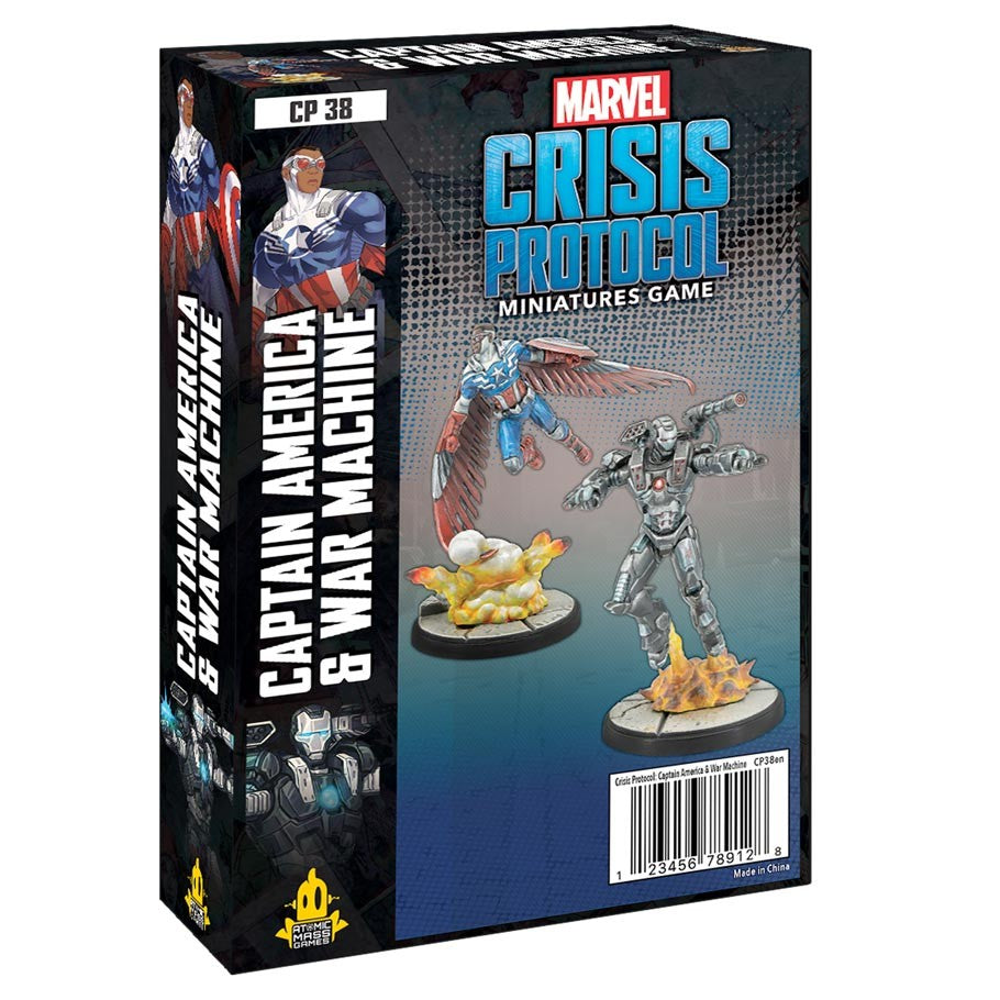 Marvel Crisis Protocol: Cap. America & War Machine Pack