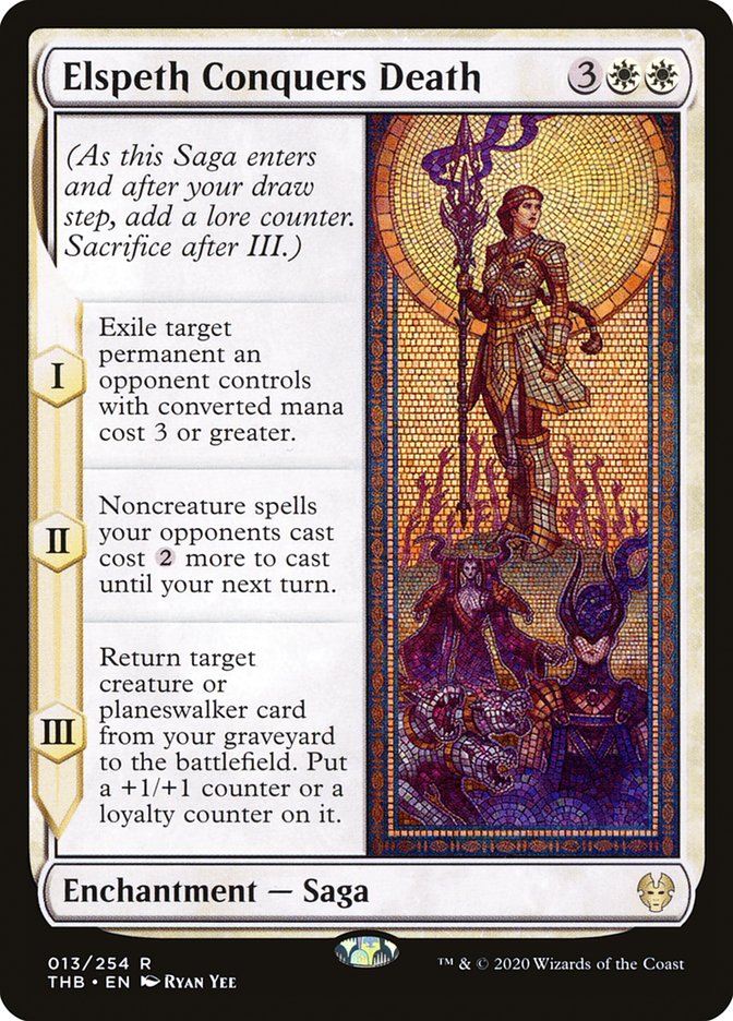 elspeth mtg cards Magic: The Gathering Elspeth, Sun's Nemesis (Borderless) (255) Lightly  Played
