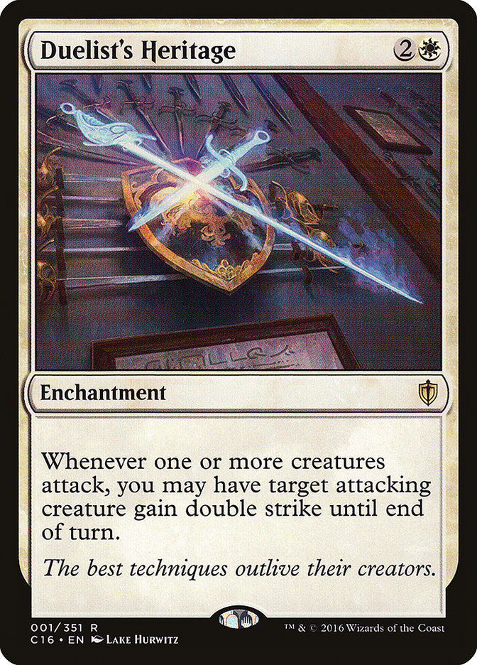 Duelist's Heritage [Commander 2016]