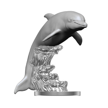 Wizkids Deepcuts Unpainted Miniatures: W14 Dolphins