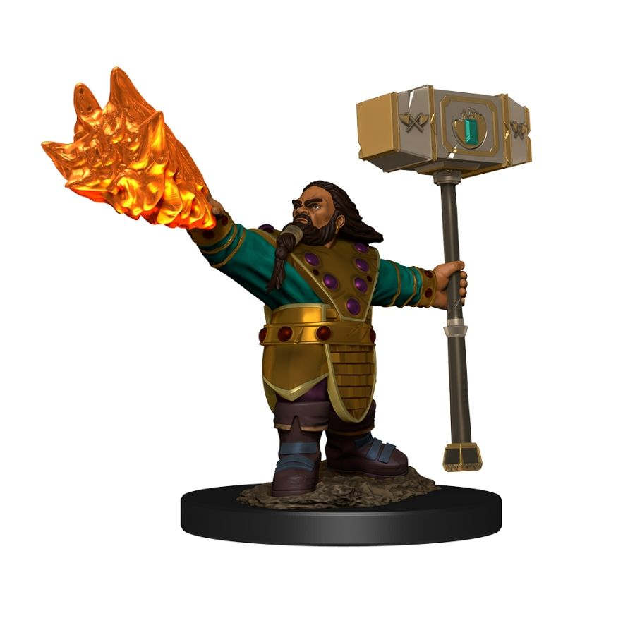 Dungeons and Dragons: Icons of The Realms Premium Figure (wave 6): Male Dwarf Cleric