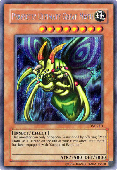 yugioh perfectly ultimate great moth deck Perfectly Ultimate Great Moth (The Sacred Cards) [TSC-001] Secret Rare