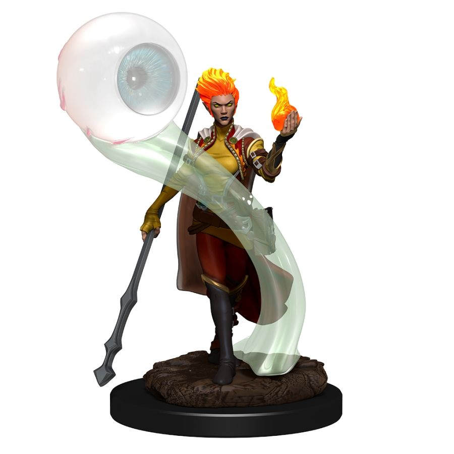 Dungeons and Dragons: Icons of The Realms Premium Figure (wave 6): Female Fire Genasi Wizard