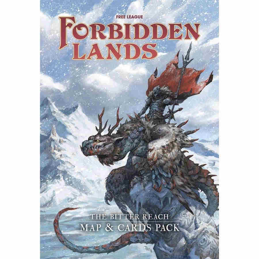 Forbidden Lands Rpg: The Bitter Reach Maps and Cards