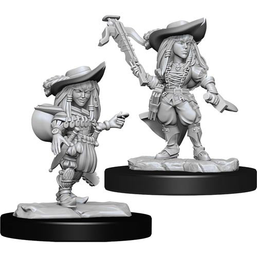 Pathfinder: Deep Cuts Unpainted Miniatures: W15 Female Gnome Bard