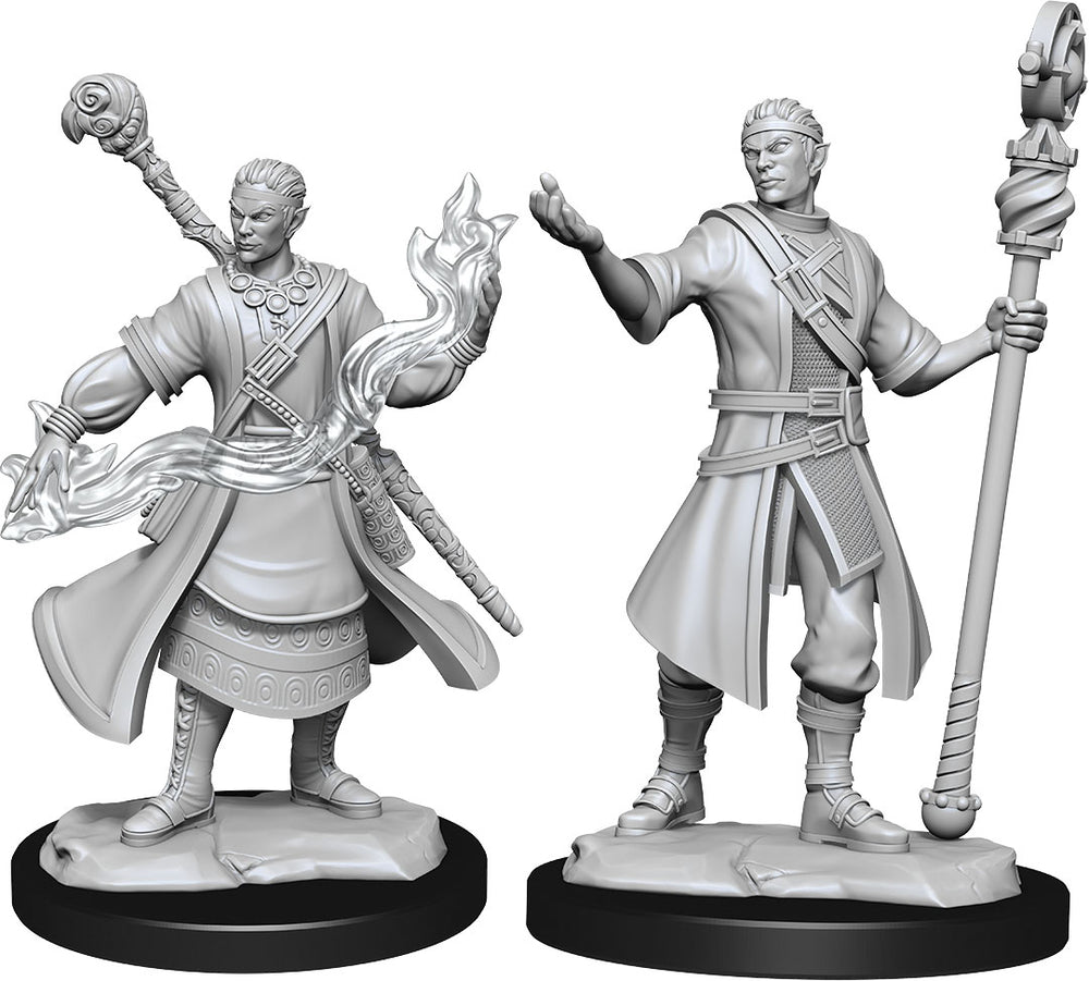 Dungeons and Dragons Nolzur's Marvelous Miniatures: W14 Male Half-Elf Wizard