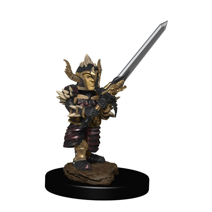 Dungeons and Dragons: Icons of The Realms Premium Figure (wave 6): Male Halfling Fighter