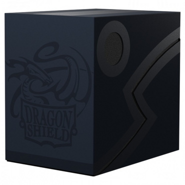 Deck Box: Double Shell: Midnight Blue Black