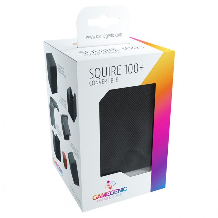 Deck Box: Squire 100+ Black