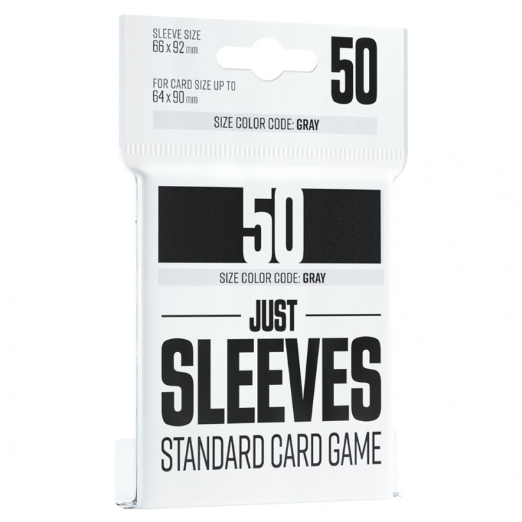 Just Sleeves: Standard Card Game Black (50)