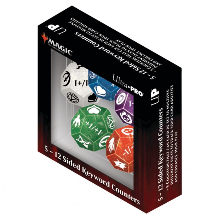 Dice: Magic the Gathering: 12 Sided Keyword Counters