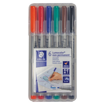 Color Water Soluble Markers (6)