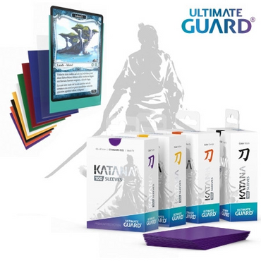 Katana Sleeves: Standard Size Clear (100ct)