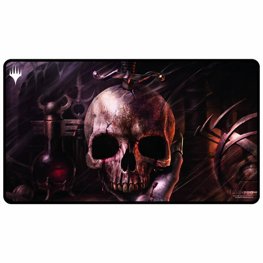 Magic The Gathering: Dominaria Remastered: Black Stitched Playmat V4