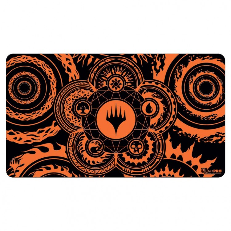 Playmat: Magic the Gathering: Mana 7 Color Wheel
