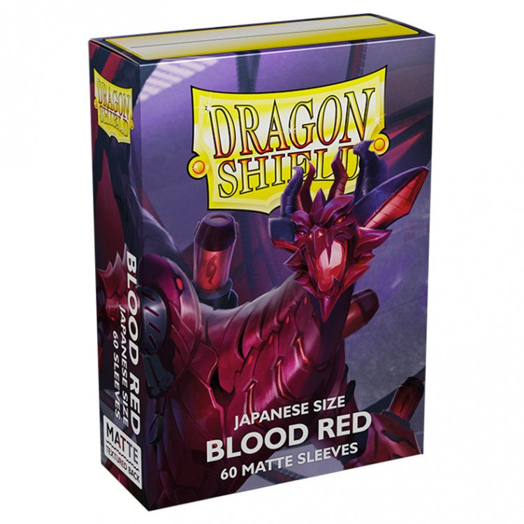 Deck Protectors: Japanese: Matte Blood Red (60)