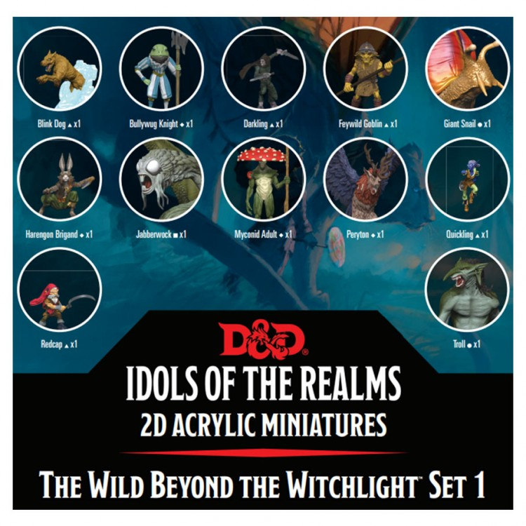 Dungeon & Dragons: Icon of Realms: Wild Beyond Witchlight 2D Set 1