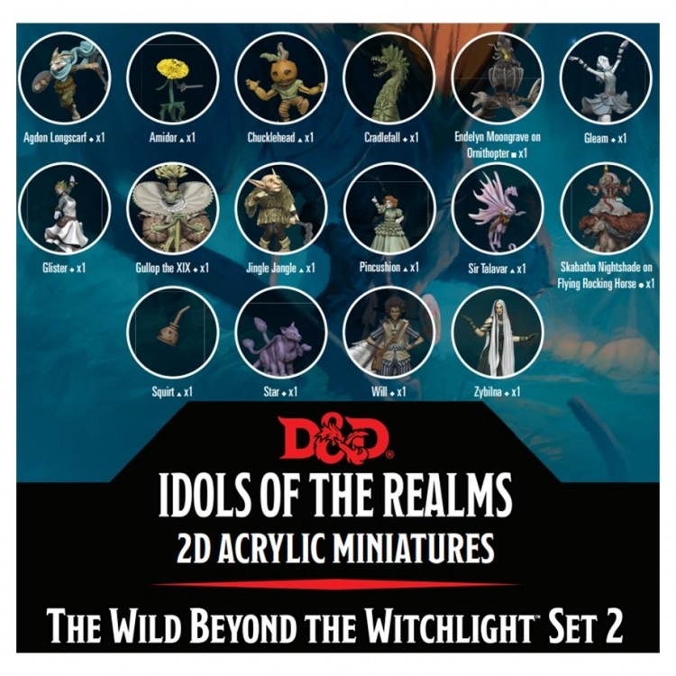 Dungeon & Dragons: Icon of Realms: Wild Beyond Witchlight 2D Set 2