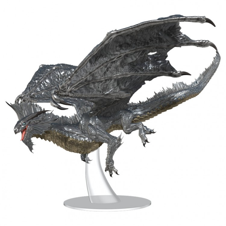 Dungeons & Dragons: Icon of Realms: Adult Silver Dragon