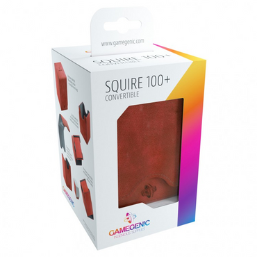 Deck Box: Squire 100+ Red