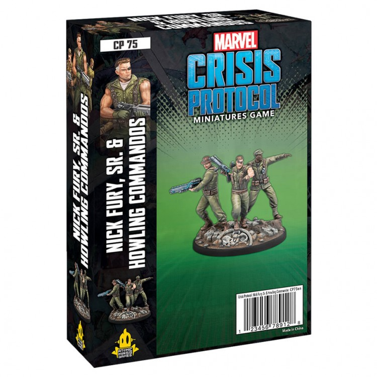 Marvel Crisis Protocol: Nick Fury SR. & Commandos