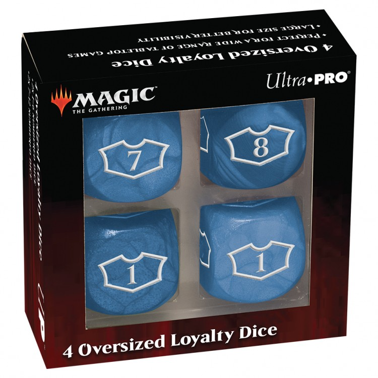 Dice: Magic the Gathering: Loyalty Set Deluxe Island (4)