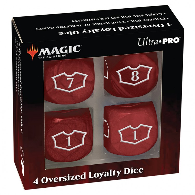 Dice: Magic the Gathering: Loyalty Set Deluxe Mountain (4)