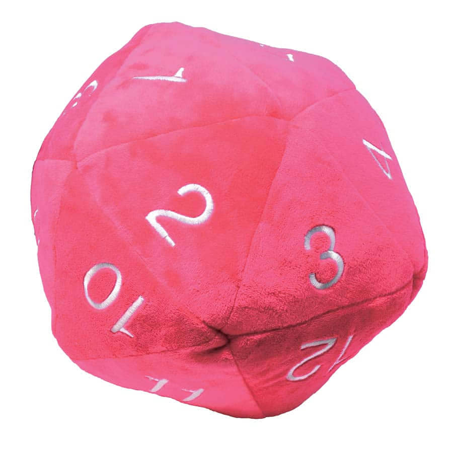 Ultra Pro: Plush Dice: Jumbo D20: Hot Pink
