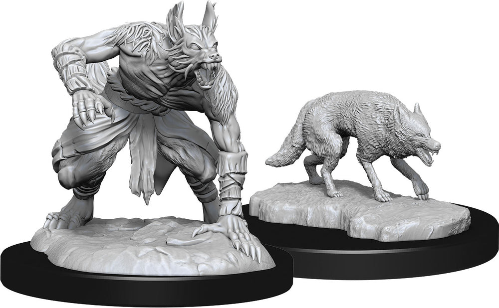 Dungeons and Dragons Nolzur's Marvelous Miniatures: W14 Jackalwere and Jackal