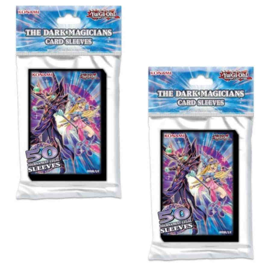 Yu-Gi-Oh!: Card Sleeve: The Dark Magicians (50 Ct)