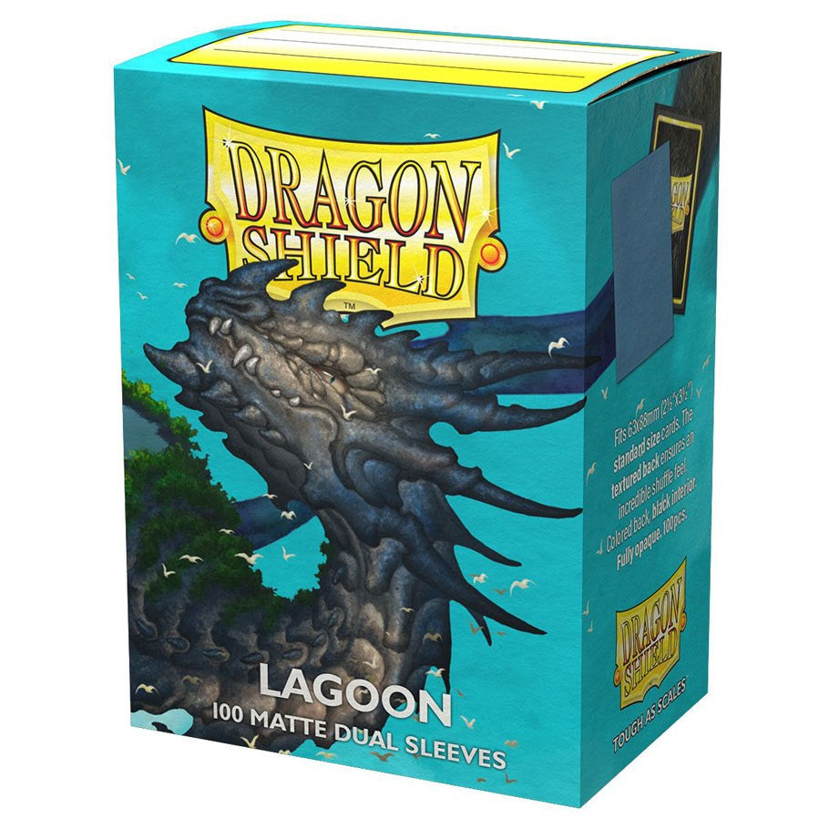 Dragon Shield Dual Sleeves: Matte Lagoon (box of 100)