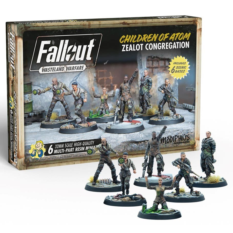 Fallout: Wasteland Warfare: Children Of Atom Zealot Congregation