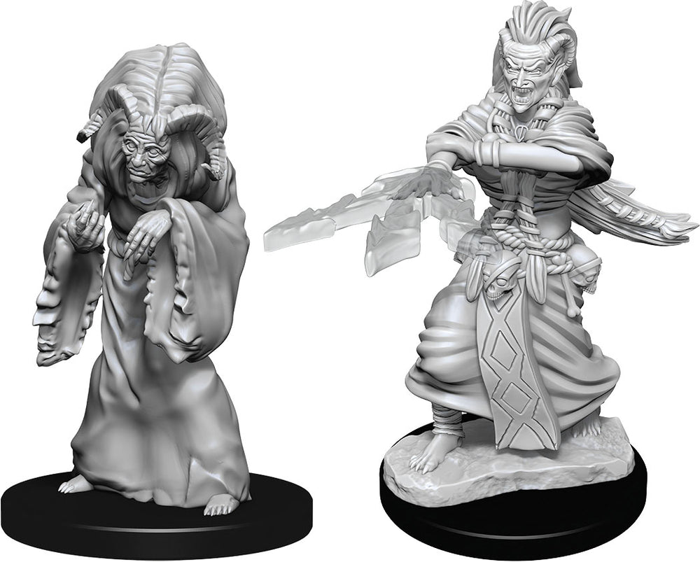 Dungeons and Dragons Nolzur's Marvelous Miniatures: W14 Night Hag and Dusk Hag