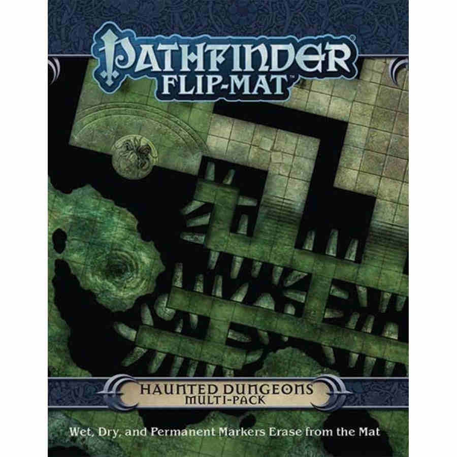 Pathfinder Rpg: Flip-Mat: Haunted Dungeon Multi-Pack