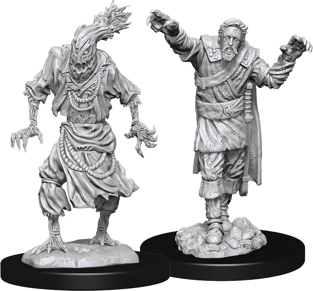 Dungeons and Dragons Nolzur's Marvelous Miniatures: W14 Scarecrow and Stone-Cursed