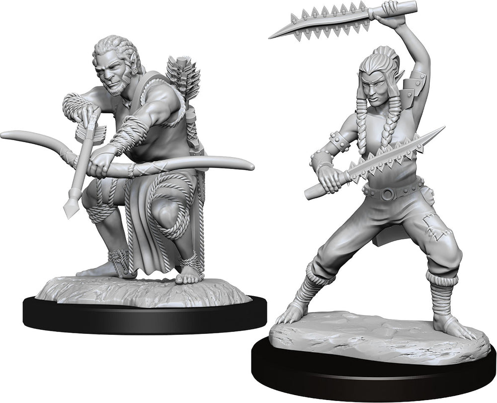 Dungeons and Dragons Nolzur's Marvelous Miniatures: W14 Wildhunt-Shifter Rangers