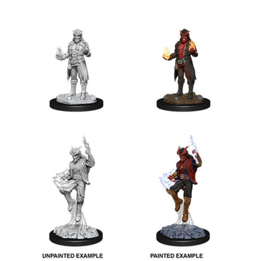 Dungeons and Dragons: Nolzur's Marvelous Unpainted Miniatures: Male Tiefling Sorcerer