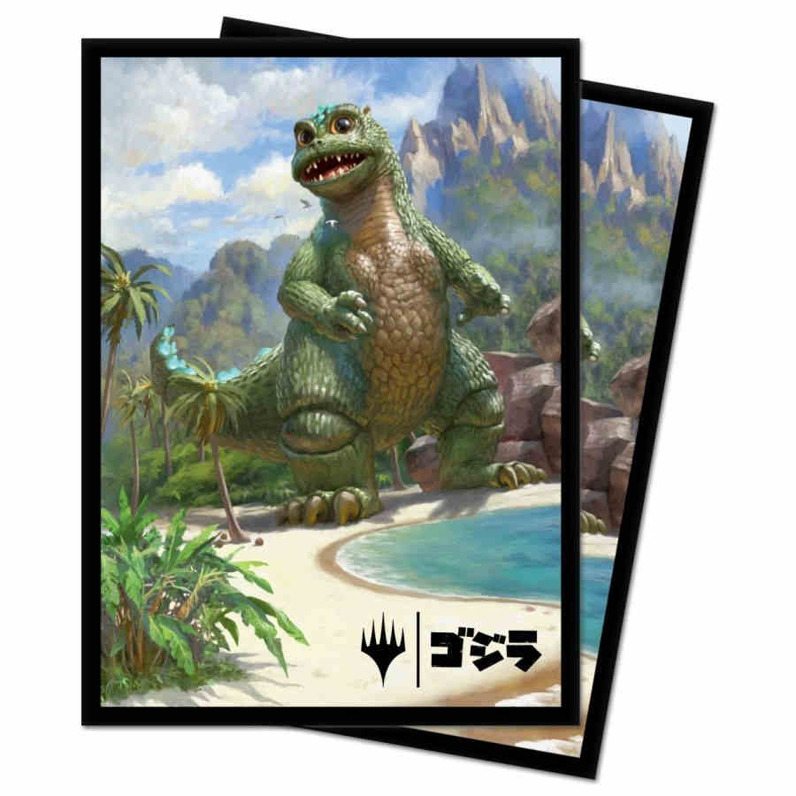 Ultra Pro: Magic the Gathering: Ikoria Babygodzilla Ruin Reborn Deck Protector V5 (100 Ct)