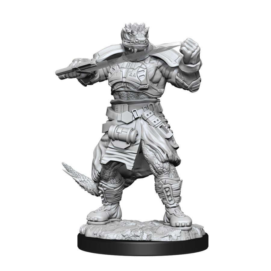 Starfinder: Deep Cuts Unpainted Miniatures: W15 Vesk Soldier