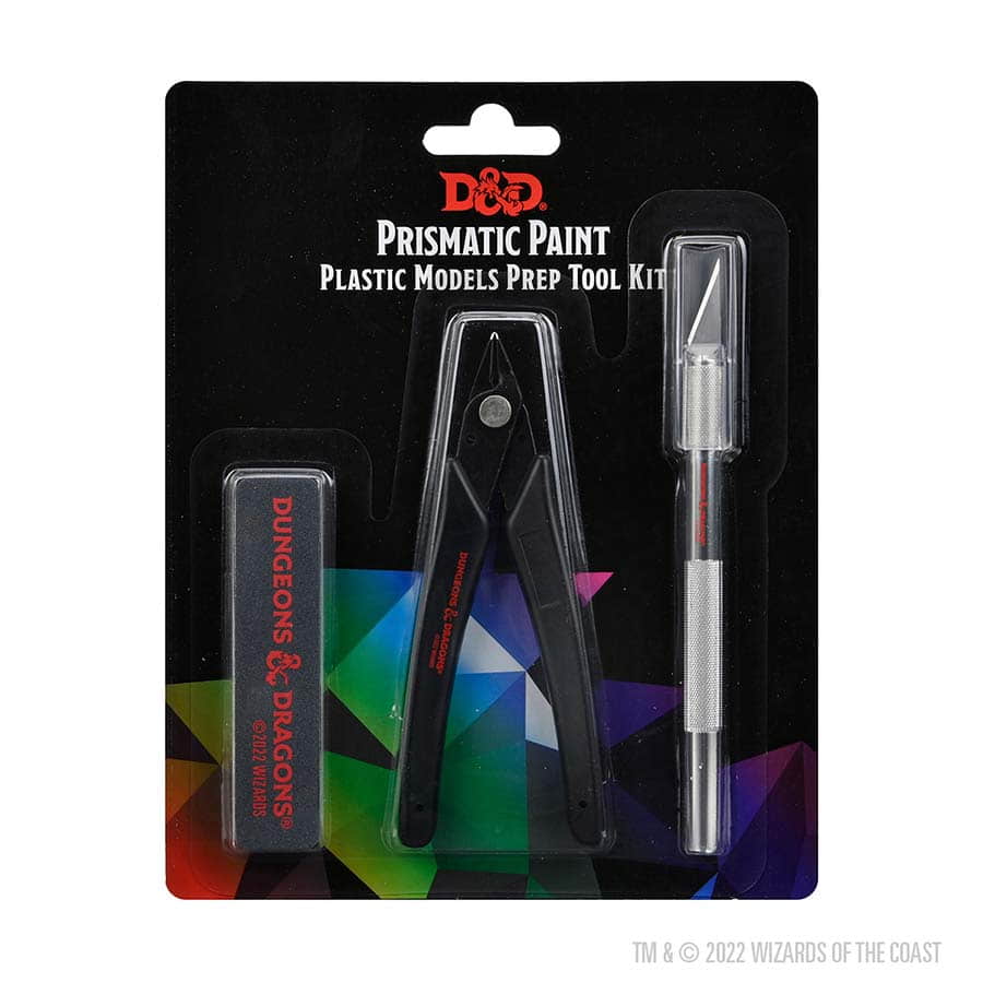 Dungeons And Dragons: Prismatic Paint: Plastic Models Prep Tool Kit